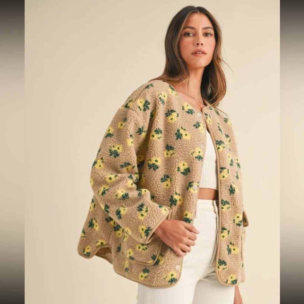 Bloom and Snuggle Sherpa Jacket